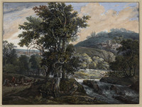 R+ 018
<br/>
Bergachtig landschap
<br/>
<em>Battem, Gerrit (1636-1684)</em>